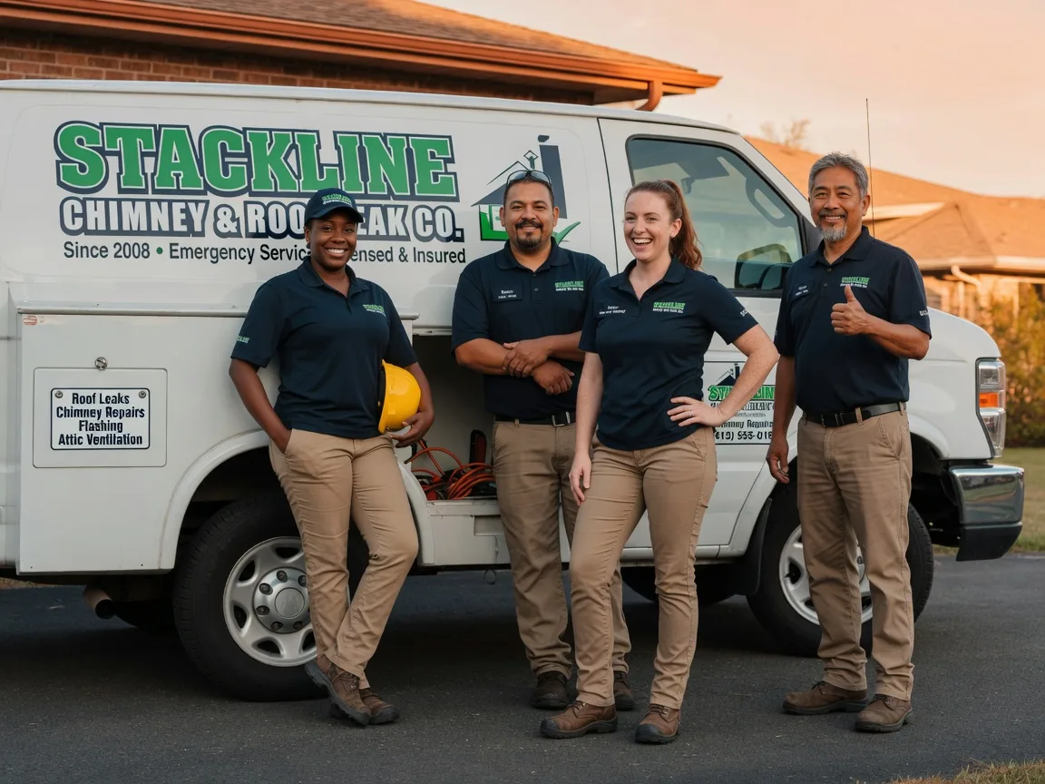 Chimney flashing repair company in Muscatine, IA